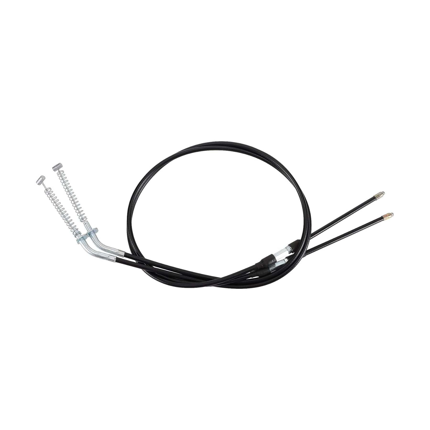 GOOFIT 50.5 Inch Front Drum Brake Cable Set for 200cc 250cc Breeze YFA1 Moto-4 YMF80 Water-Cooled ATV (2 pcs/Set)