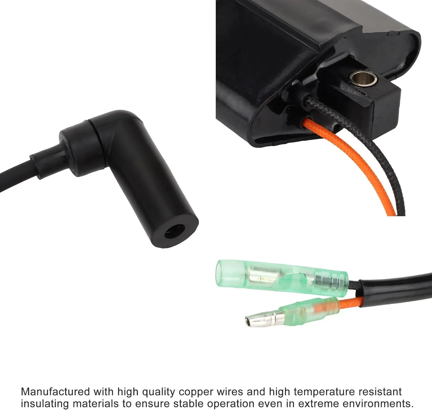 Ignition Coil Assembly for Yamaha Outboard 9.9HP 15HP 20HP (66M-85570 Series) - goofitmoto