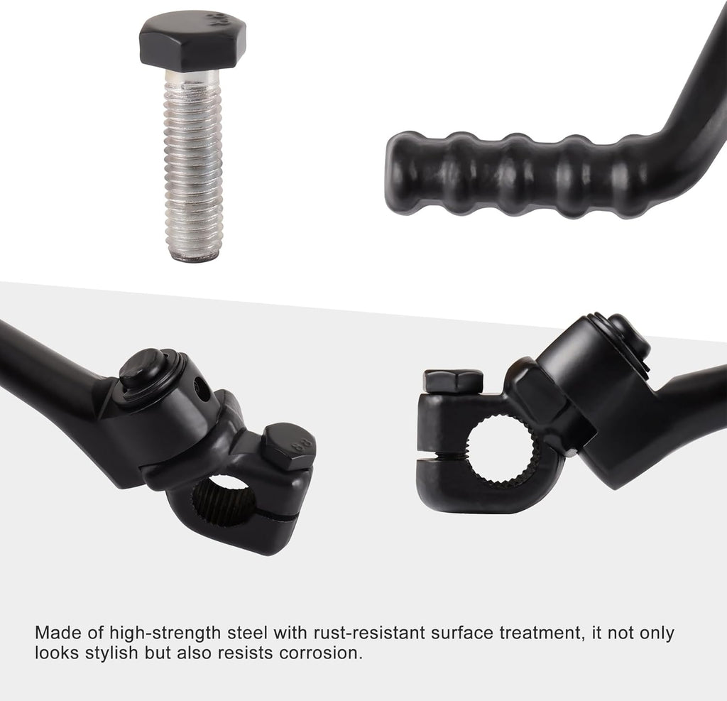 GOOFIT 13mm Kick Starter Lever Replacement for 50cc 70cc 90cc 110cc 125cc Engine Pit Dirt Bike Motorcycle YX SSR XR50 CRF50 Thumpstar Atomik Parts Black