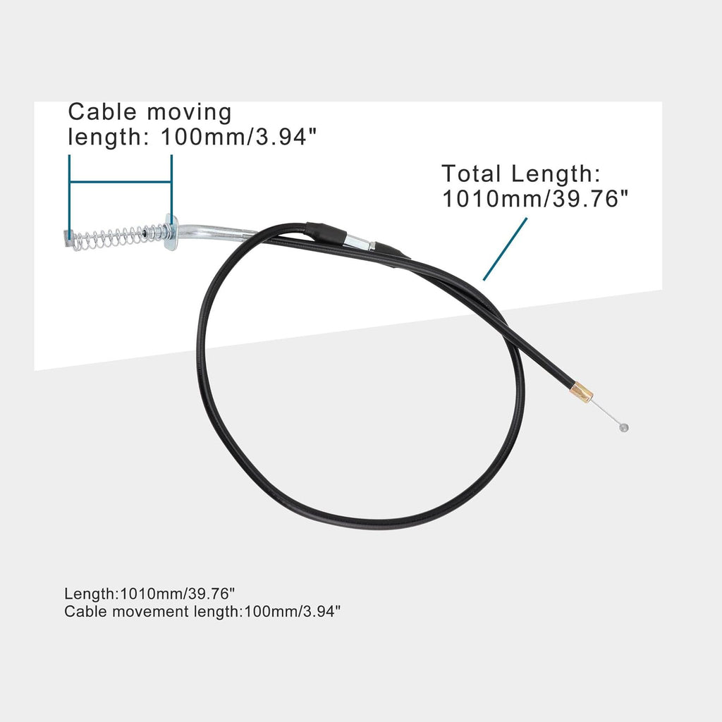 GOOFIT 39.76" Front Brake Cable with Adjuster for 50cc 70cc 90cc 110cc 125cc ATV 4 Wheeler Scooter Go Kart Part