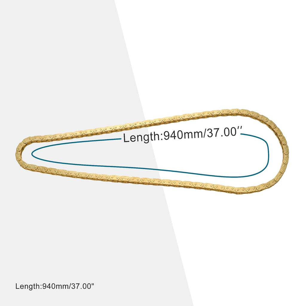 GOOFIT T8f 118 Chain Replacement for 33cc 47cc 49cc Mini ATV Quad Chopper Pocket Bike G-Scooter
