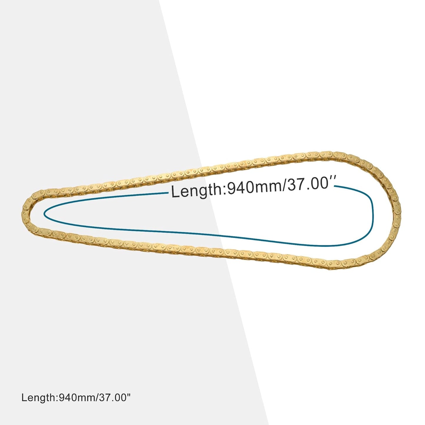 GOOFIT T8f 118 Chain Replacement for 33cc 47cc 49cc Mini ATV Quad Chopper Pocket Bike G-Scooter