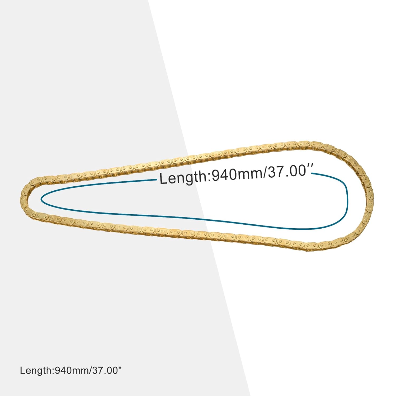 GOOFIT T8f 118 Chain Replacement for 33cc 47cc 49cc Mini ATV Quad Chopper Pocket Bike G-Scooter