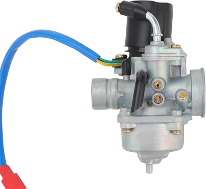 Carburetor PZ19 19mm Electric Choke for 2-Stroke 50cc 70cc 90cc Jog, Minarelli 1E40QMB Engine