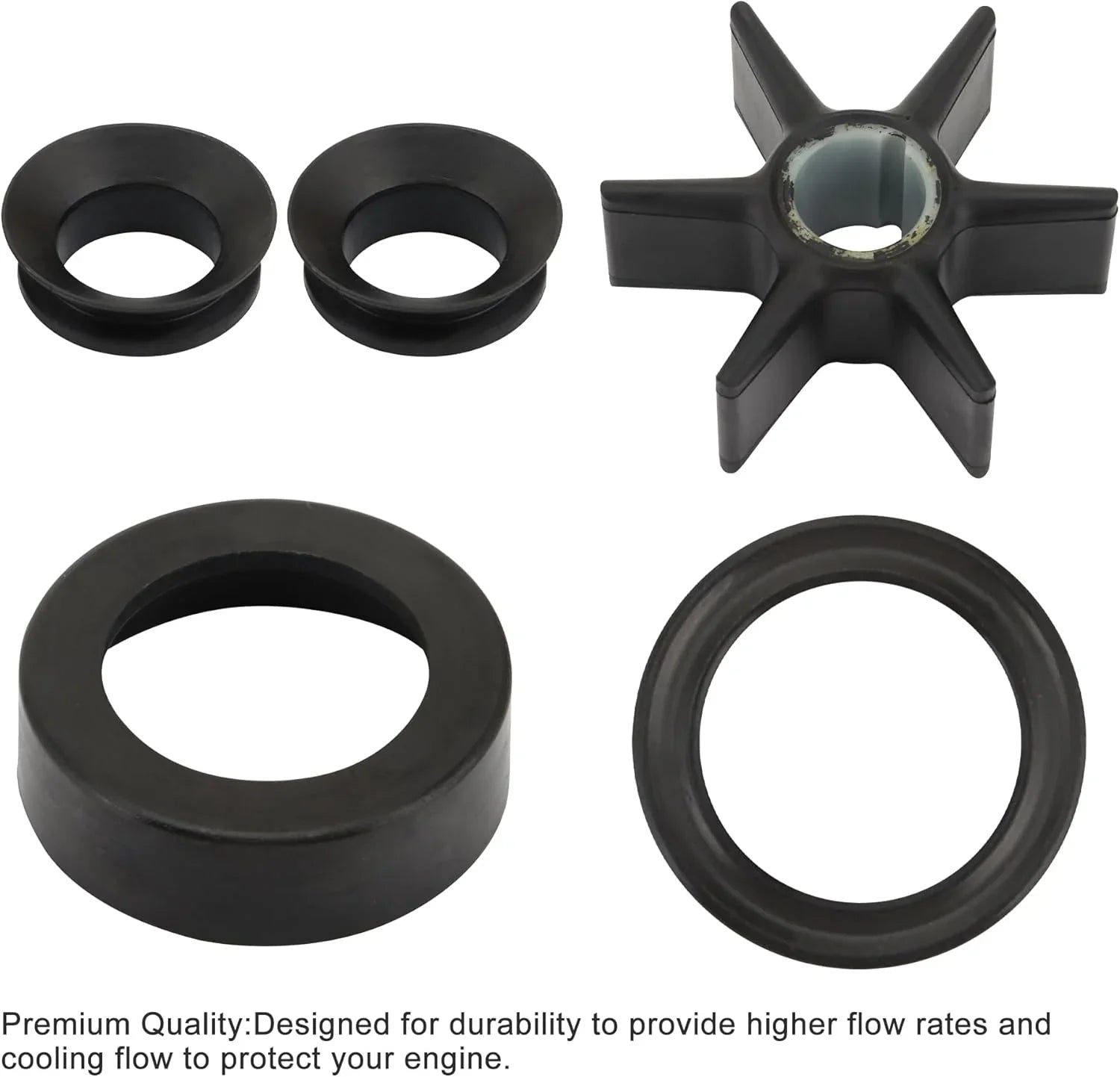 Water Pump Impeller Rebuild Kit for Mercruiser Alpha One Gen 2 - goofitmoto