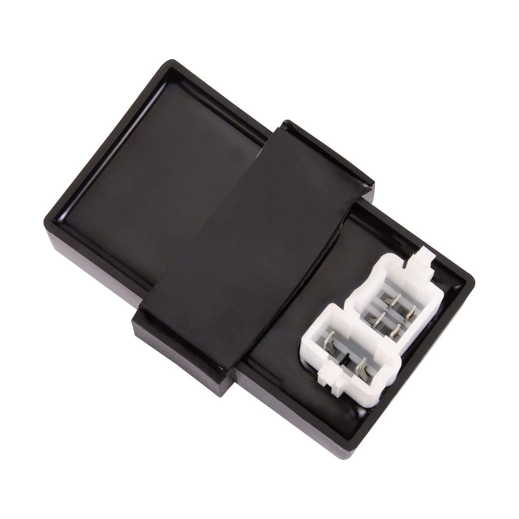 GOOFIT 6 Pin DC CDI ECU REV Box for CG150cc 200cc 250cc Vertical Engine ATV Go Kart