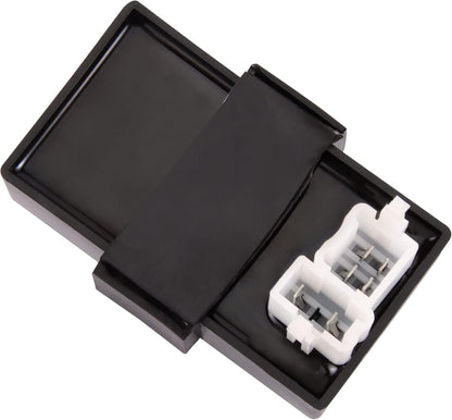 GOOFIT 6 Pin DC CDI ECU REV Box for CG150cc 200cc 250cc Vertical Engine ATV Go Kart