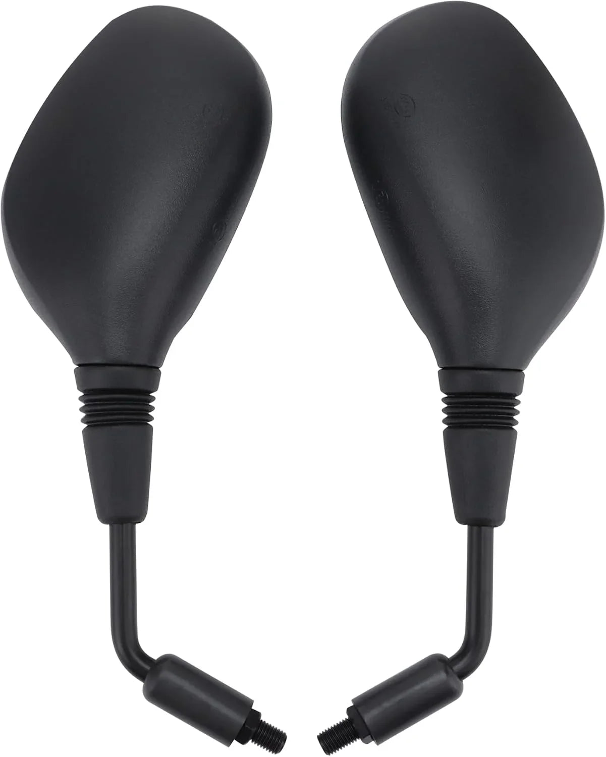 M10 Universal Streamline Rear View Mirrors (360° Rotation) for DVX400, UTV, Large Displacement Motorcycles - goofitmoto