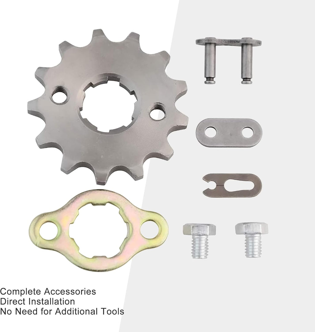 GOOFIT 17mm Front Sprocket for Motorcycle Dirt Bike ATV (420-13T)