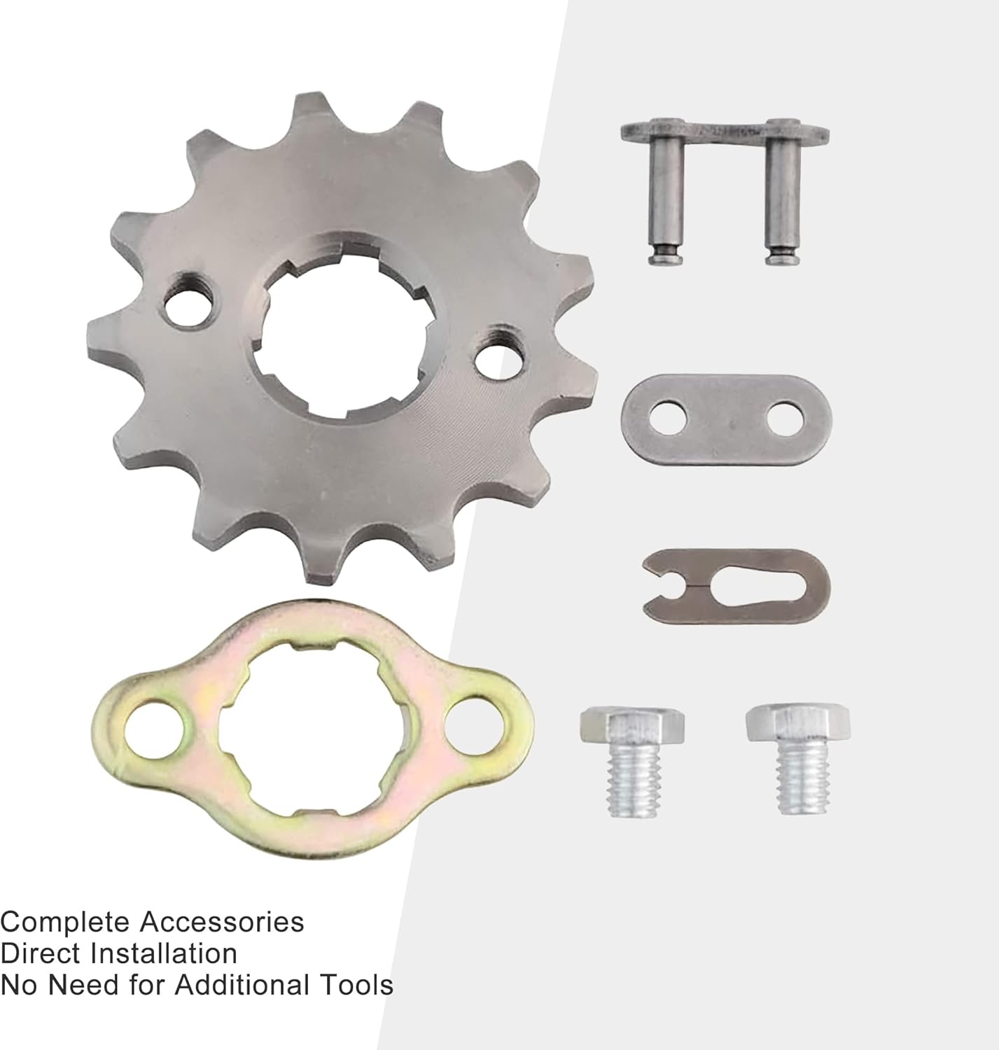 GOOFIT 17mm Front Sprocket for Motorcycle Dirt Bike ATV (420-13T)