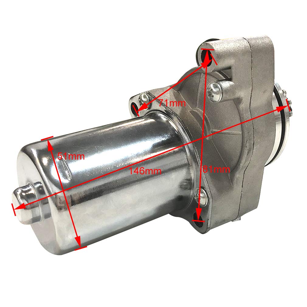 GOOFIT Electric Starter Motor Chinese Down-mounted Engine Motor Replacement for Motorcycle ATV 50cc 70cc 90cc 110cc I St01