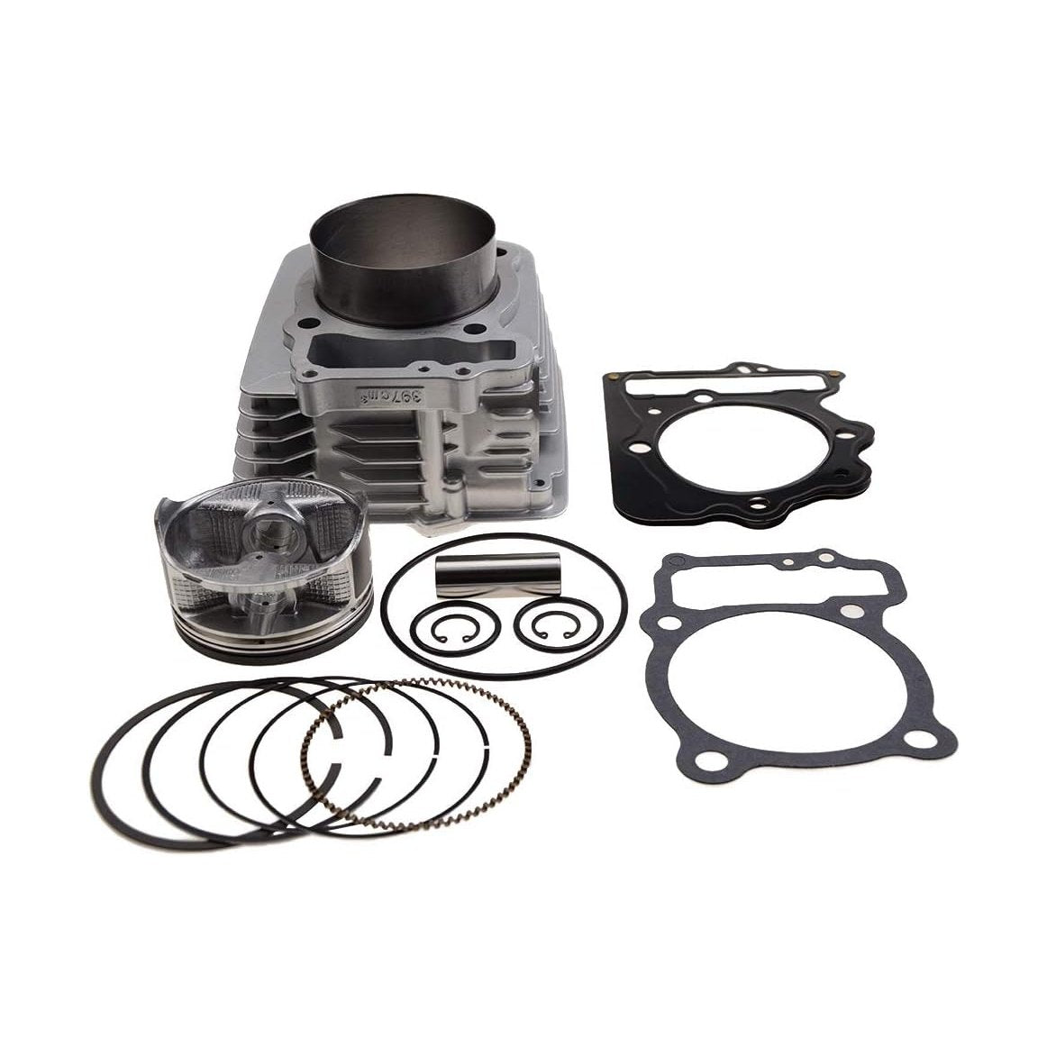 GOOFIT 89mm 440CC Big Bore Cylinder with Piston Rings Kit with Gaskets with Spark Plug Replacement for 400X TRX400EX TRX400X 1999-2008 1996-2014 12100-HN1-A7 ATV Quad