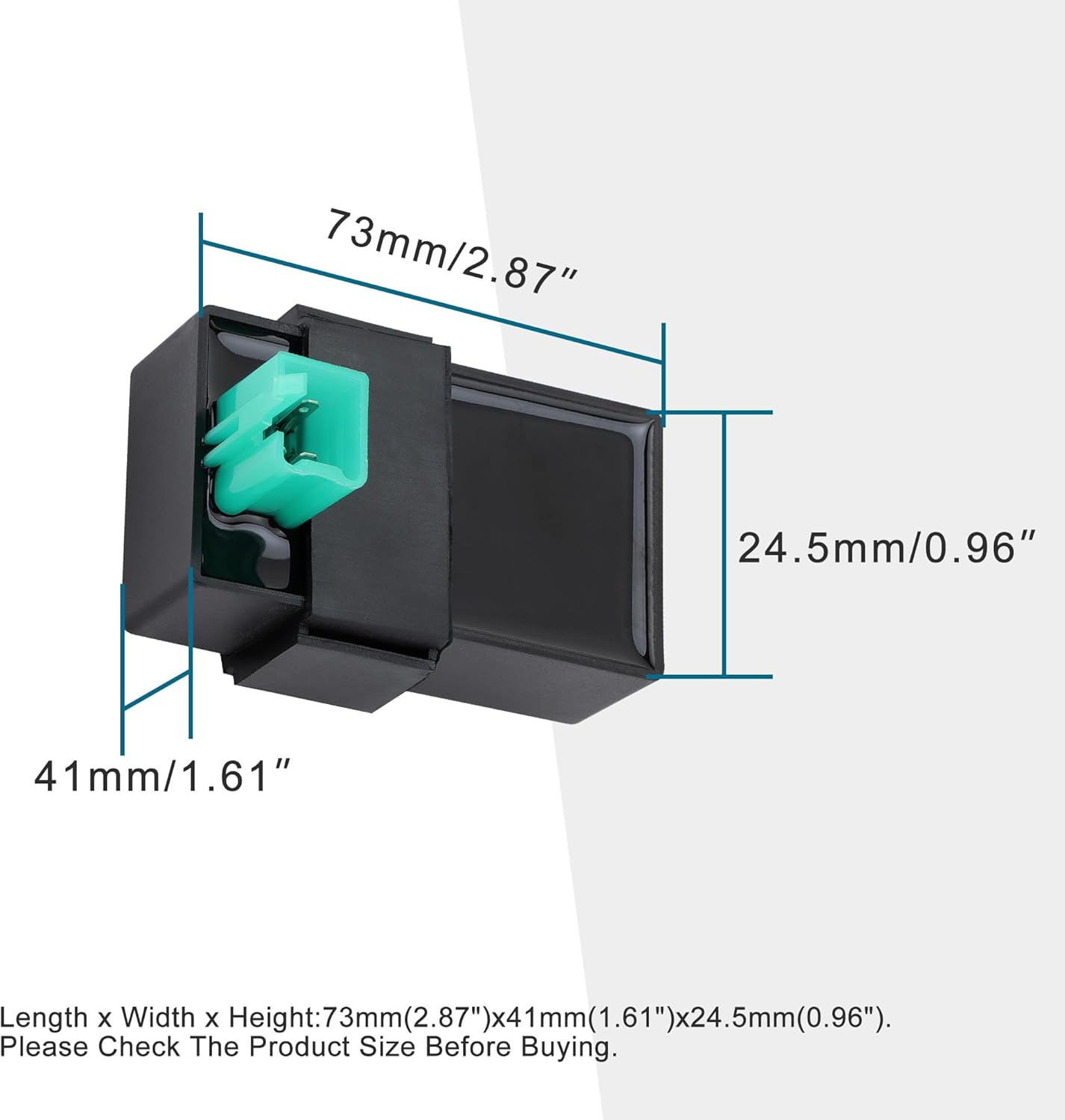 GOOFIT 4 Pin DC CDI Box for 50cc 70cc 90cc 110cc 125cc Quad ATV Quad Dirt Bike Go Kart