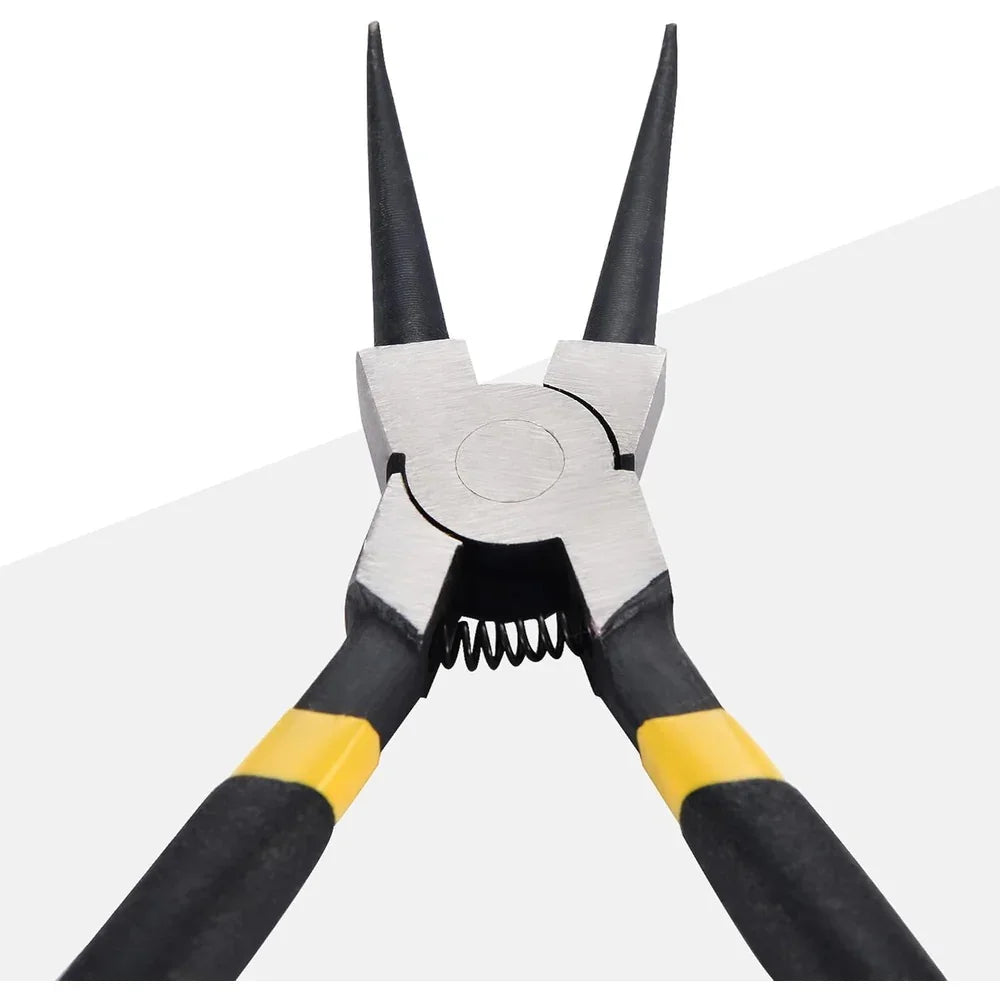 K-06 Precision Internal Straight Snap Ring Pliers | Heavy-Duty Circlip Tool - goofitmoto