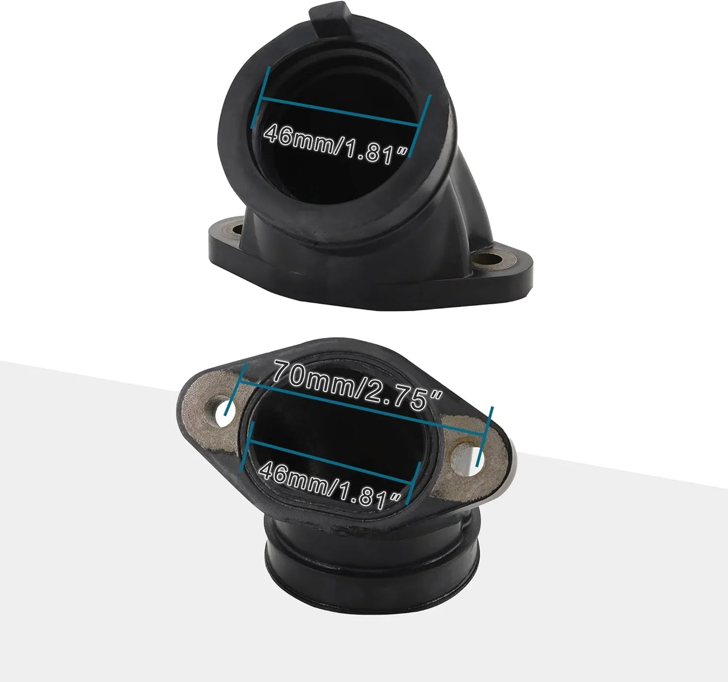 Intake Manifold Interface for Polaris Sportsman 500 & ATP 500 - goofitmoto