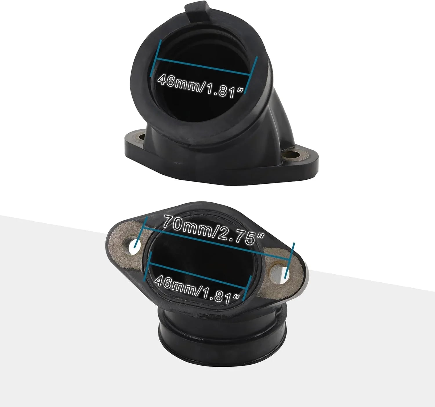 Intake Manifold Interface for Polaris Sportsman 500 & ATP 500 - goofitmoto