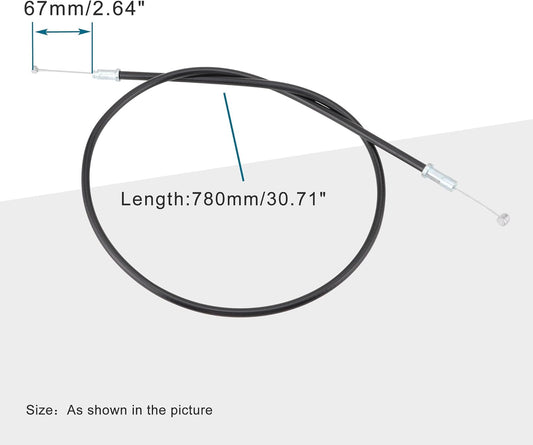 GOOFIT 30.7" Choke Cable Replacement for 50cc 70cc 90cc 110cc 125cc ATV Quad Dirt Pit Bike 4 Wheeler