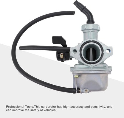 Carburetor PZ25 25mm Hand Choke with Air Filter for 125cc 140cc ATV, Pit Bike