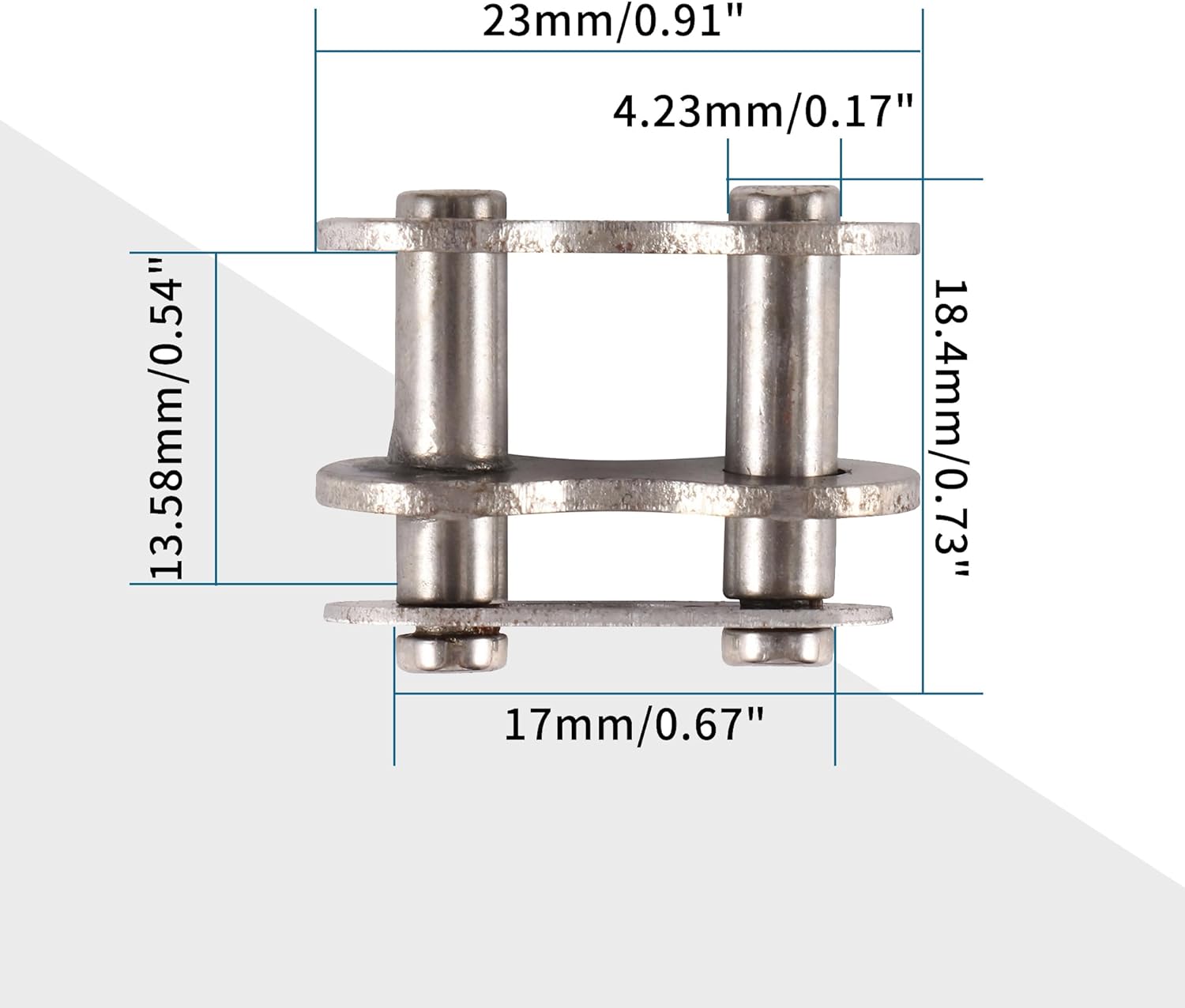 GOOFIT 428 Chain Master Link Replacement for Motorcycle 4 Wheeler ATV Quad Dirt Bike Go Kart 1 Pcs