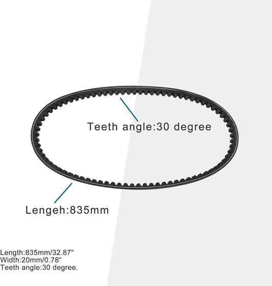 CVT Drive Belt 835-20-30 for GY6 125cc 150cc Scooter & ATV - goofitmoto