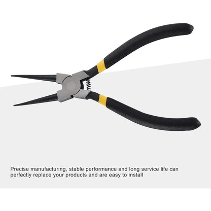 K-06 Precision Internal Straight Snap Ring Pliers | Heavy-Duty Circlip Tool - goofitmoto