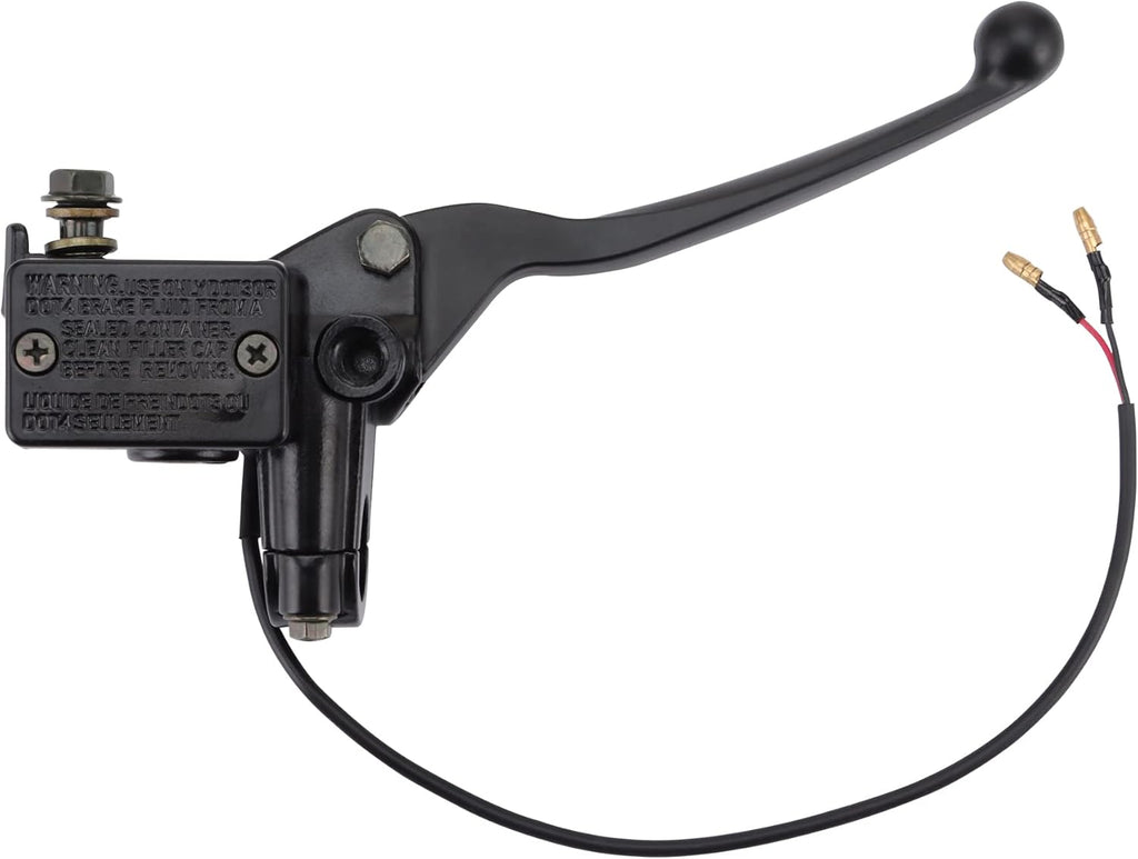GOOFIT Right Hand Hydraulic Brake Master Cylinder Brake Lever Replacement for 50cc 70cc 90cc 110cc 125cc 150cc 200cc 250cc Taotao Kazuma Eton Baja SSR ATV Dirt Bike