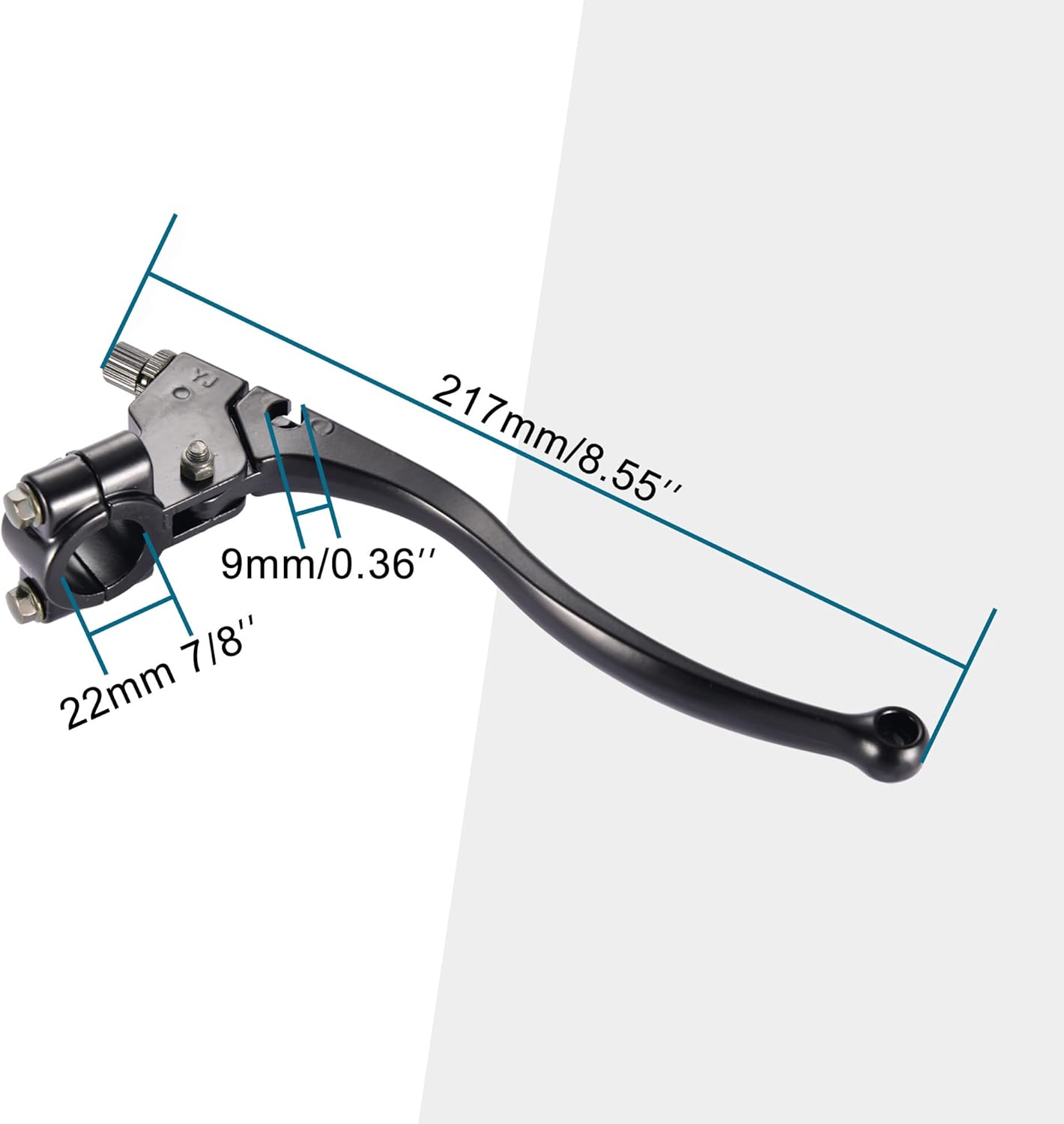 GOOFIT Universal Motorcycle 7/8" Handlebar Left Clutch Brake Lever for ATV 150cc 250cc Scooter Moped Dirt Bike