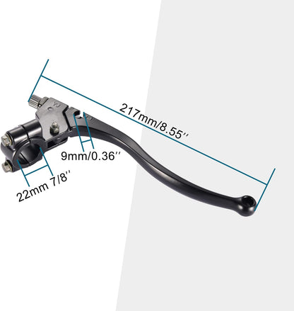 GOOFIT Universal Motorcycle 7/8" Handlebar Left Clutch Brake Lever for ATV 150cc 250cc Scooter Moped Dirt Bike