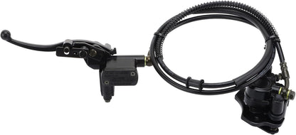 GOOFIT Rear Disc Brake Master Cylinder Hydraulic Caliper Assembly for Chinese 50cc 70cc 90cc 110cc 125cc 200cc 250cc ATV Quad