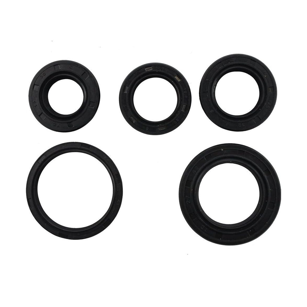 GOOFIT Complete Engine Oil Seal Kit for GY6 49cc 50cc 139qmb Scooter Moped ATV