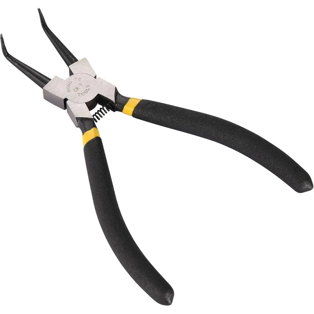 90° Bent Tip Internal Snap Ring Pliers | Precision Circlip Remover - goofitmoto