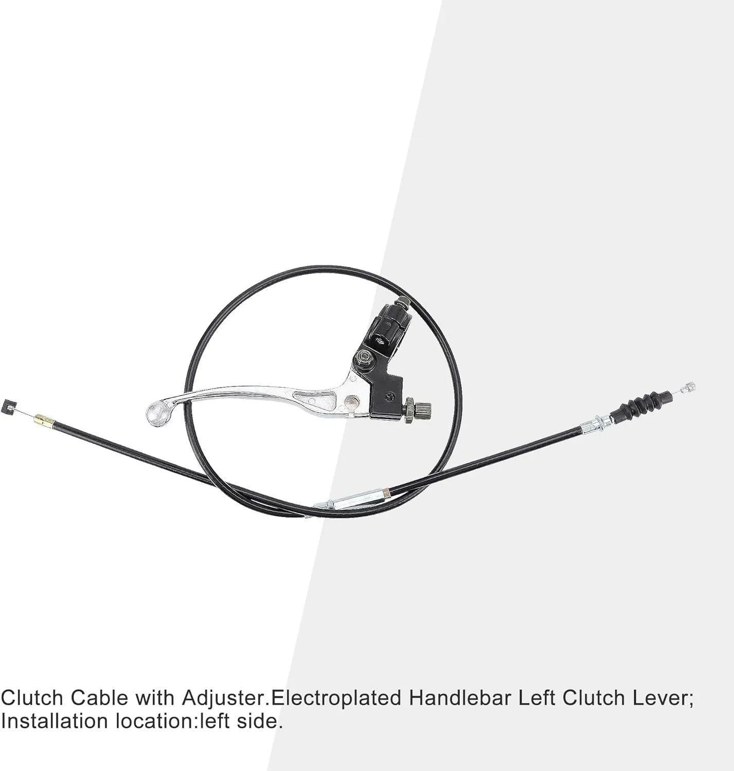 Left Clutch Lever with Cable for CRF, XR, SSR 50cc-125cc Dirt Pit Bike - goofitmoto