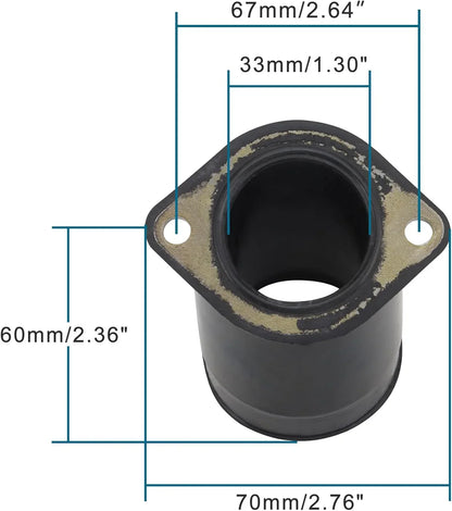 Intake Manifold Pipe for Kawasaki Prairie 400 (KVF400) | OEM 16065-1337 - goofitmoto