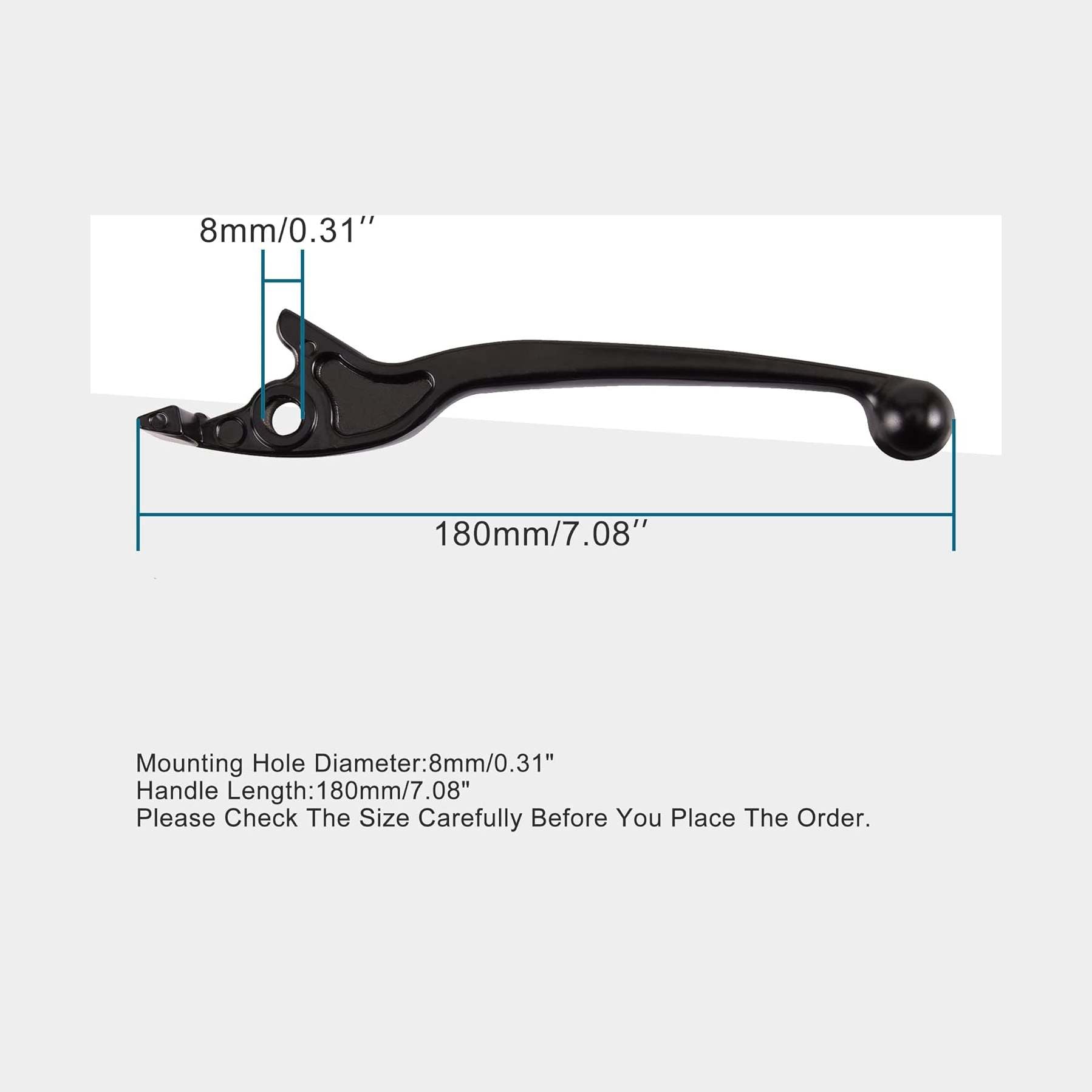 GOOFIT Big Right Lever for 110cc 125cc 150cc 200cc 250cc Taotao Rok Dirt Pit Bike