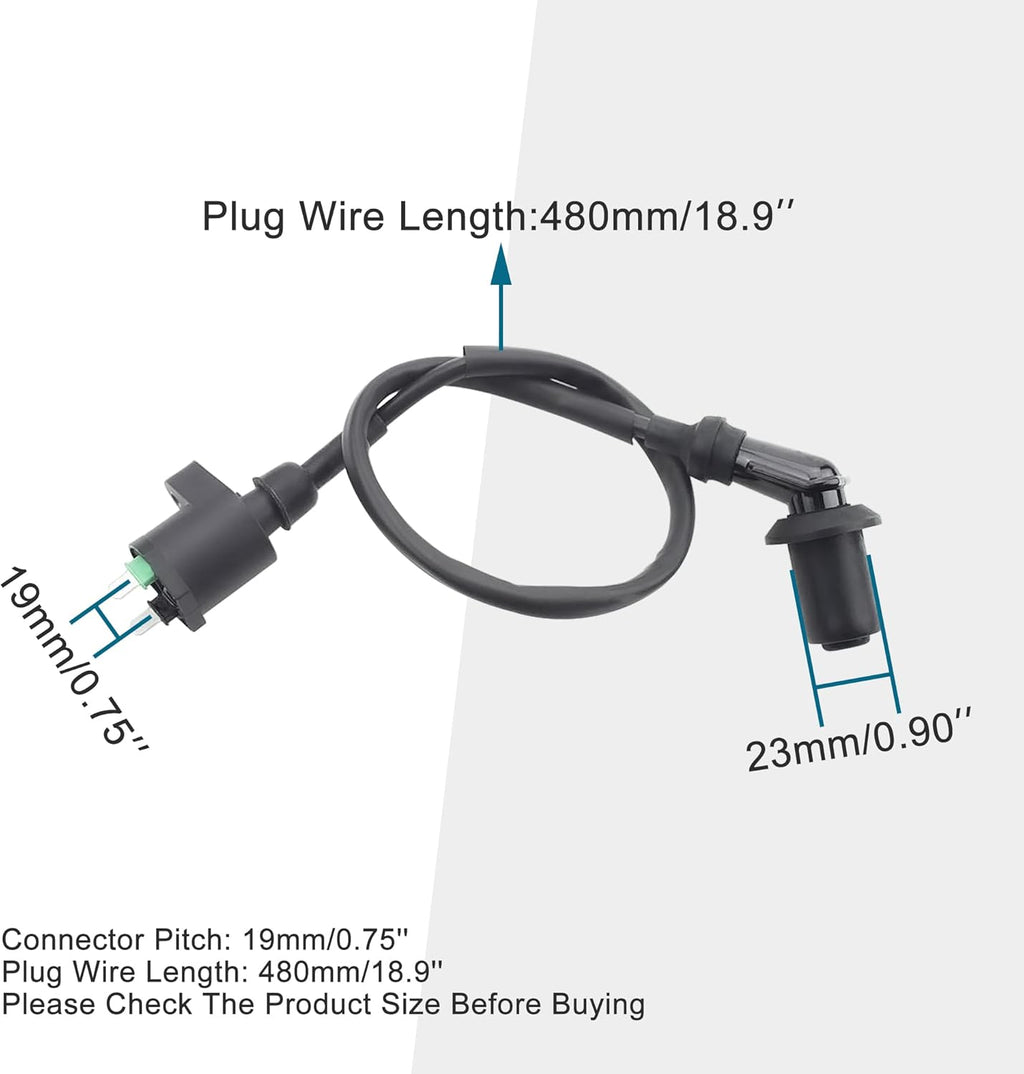 GOOFIT Ignition Coil Replacement for GY6 50cc-150cc Taotao Kymco Scooter Moped Go Kart
