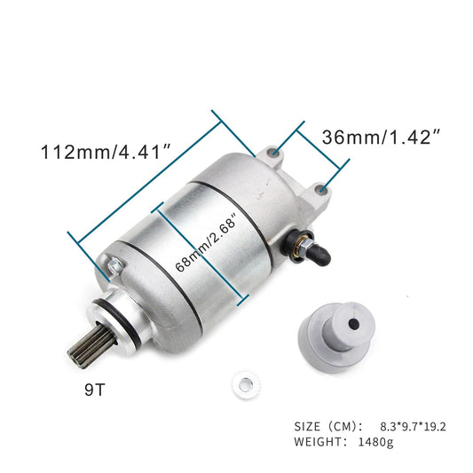 Starter Motor for Yamaha T-MAX 500 (XP500) 2001–2007 | OEM 5GJ-81890-00-00