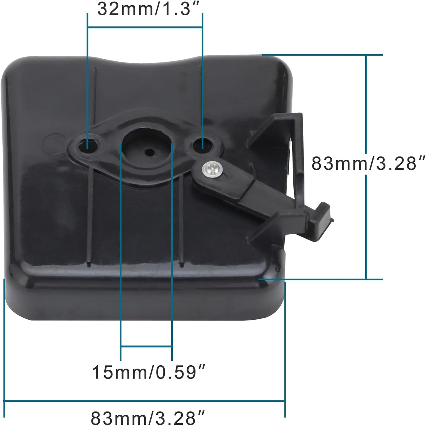 GOOFIT Air Filter for 2-stroke 43cc(40-5) 49cc(44-5) Pocket Bike
