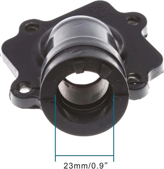 2-Stroke Intake Manifold Carburetor Adapter for DIO 50cc Elite S Scooter Moped - goofitmoto