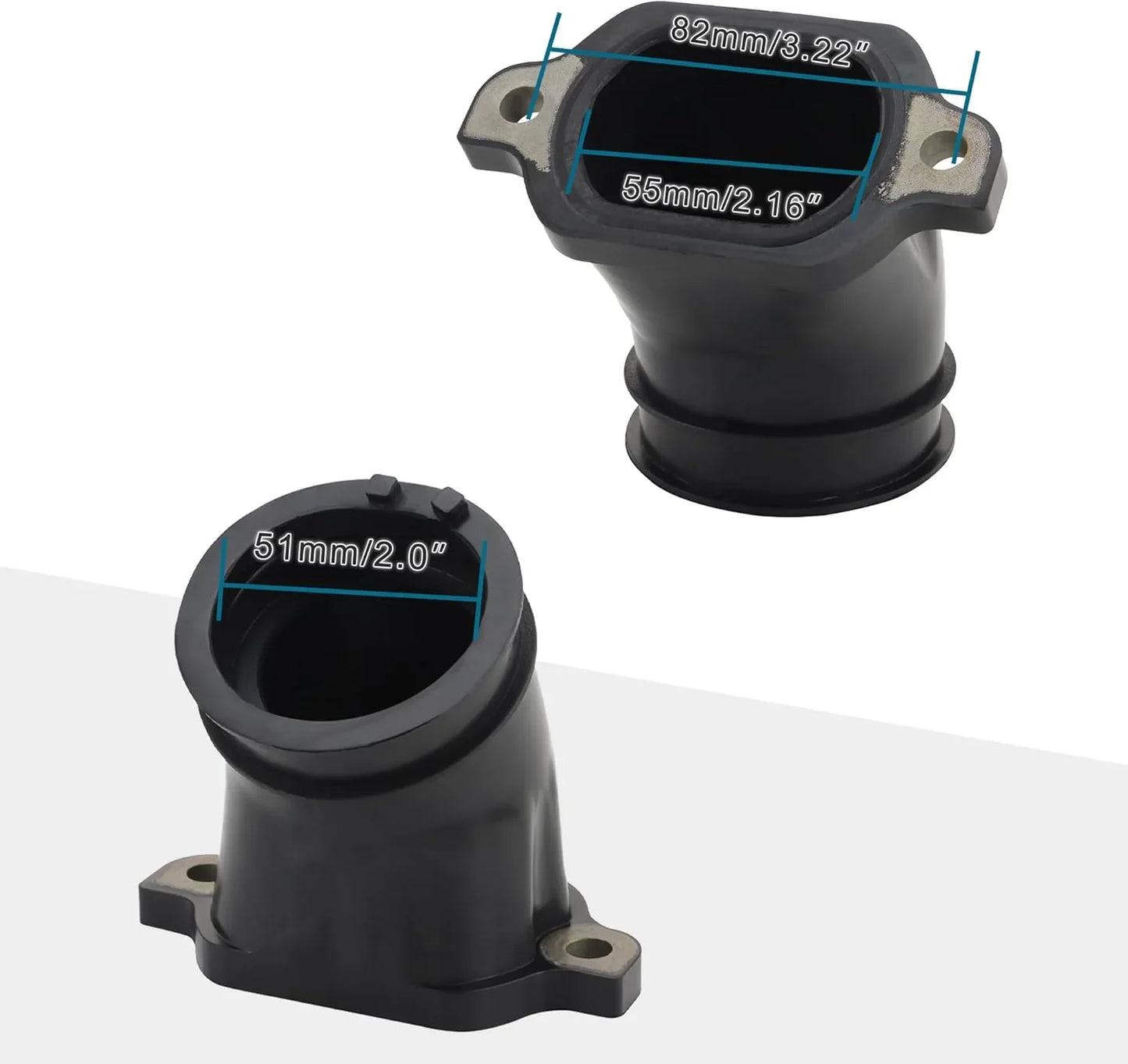Intake Manifold Interface for Polaris RZR 800 & Sportsman 800 - goofitmoto