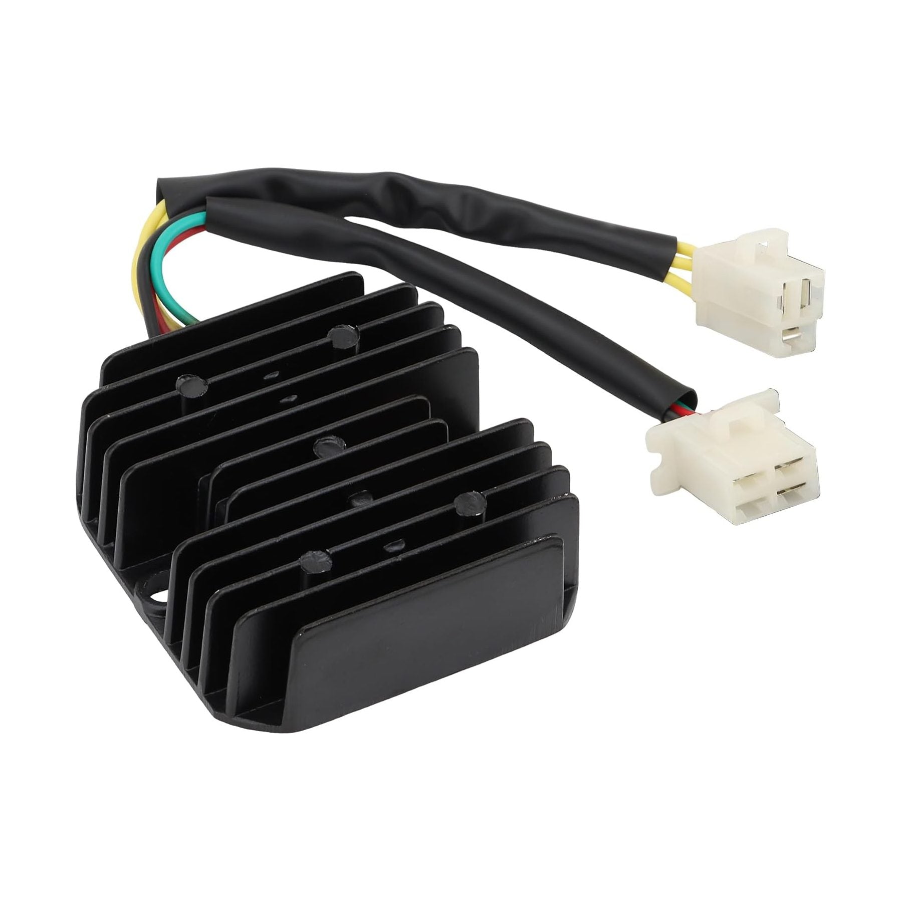 GOOFIT 6 Pin Voltage Regulator Rectifier Replacement for Elite CH150 CH150D Scooter ATV