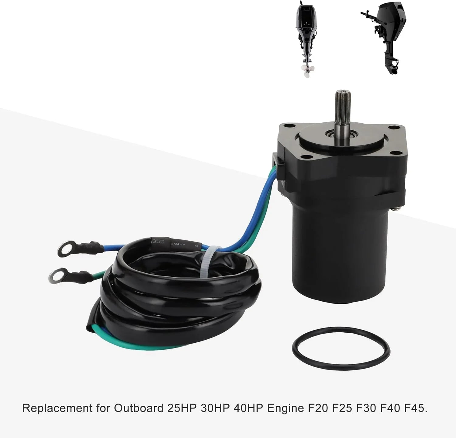 Starter Motor for Yamaha F20, F25, F30, F40, F45 | 25HP–40HP 4-Stroke - goofitmoto