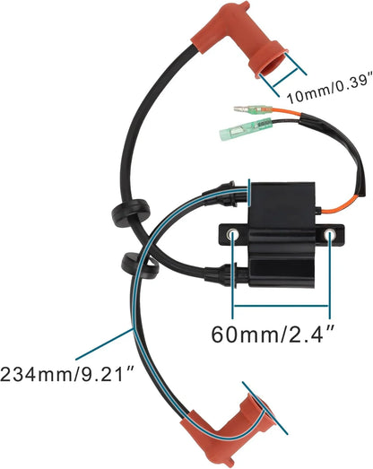 Yamaha Outboard Ignition Coil for F9.9 F13.5 F15 F25 F40 4-Stroke Engines - goofitmoto