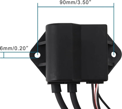 Ignition Coil CDI Unit for Suzuki DT20 DT25 DT30 2-Stroke Outboard Motors - goofitmoto