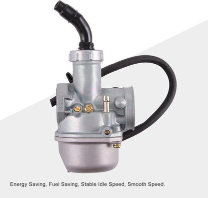 Carburetor PZ22 22mm for 110cc 125cc 4-Stroke ATV, Pit Dirt Bike, Quad