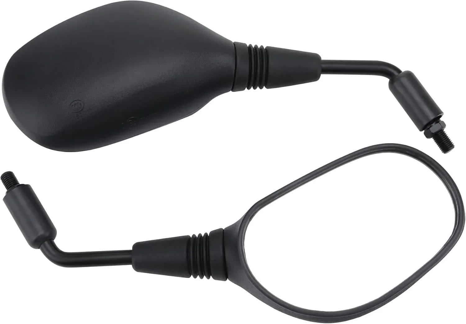 M10 Universal Streamline Rear View Mirrors (360° Rotation) for DVX400, UTV, Large Displacement Motorcycles - goofitmoto