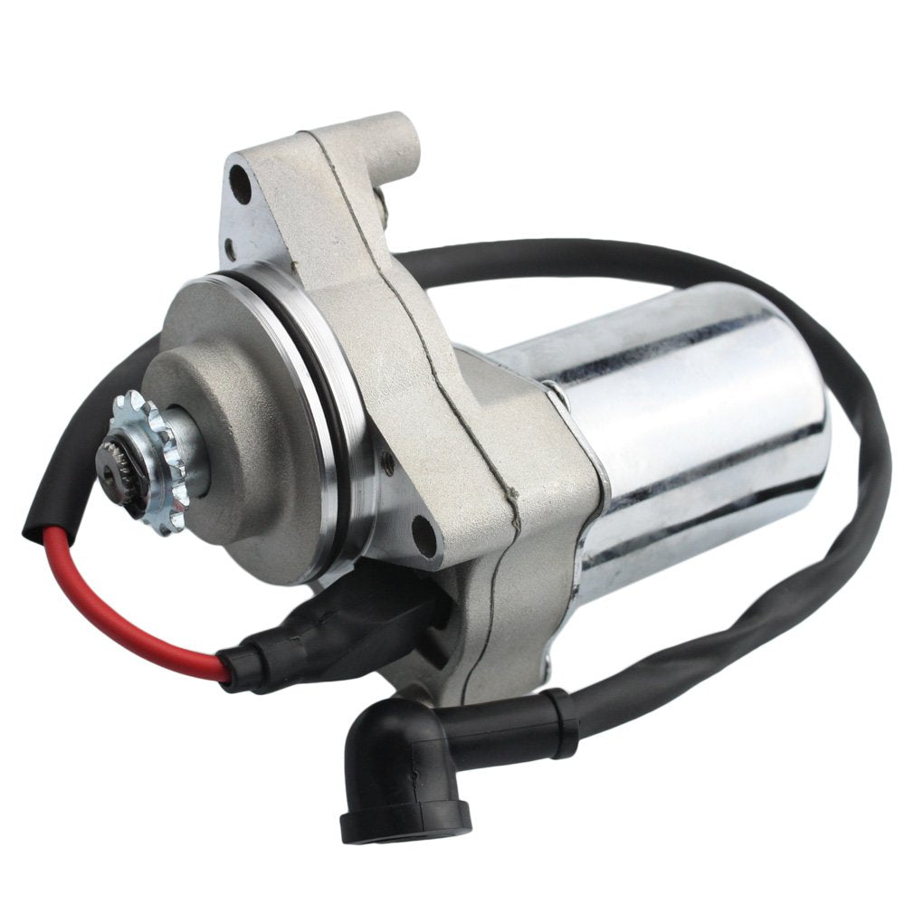 GOOFIT Electric Starter Motor Chinese Down-mounted Engine Motor Replacement for Motorcycle ATV 50cc 70cc 90cc 110cc I St01