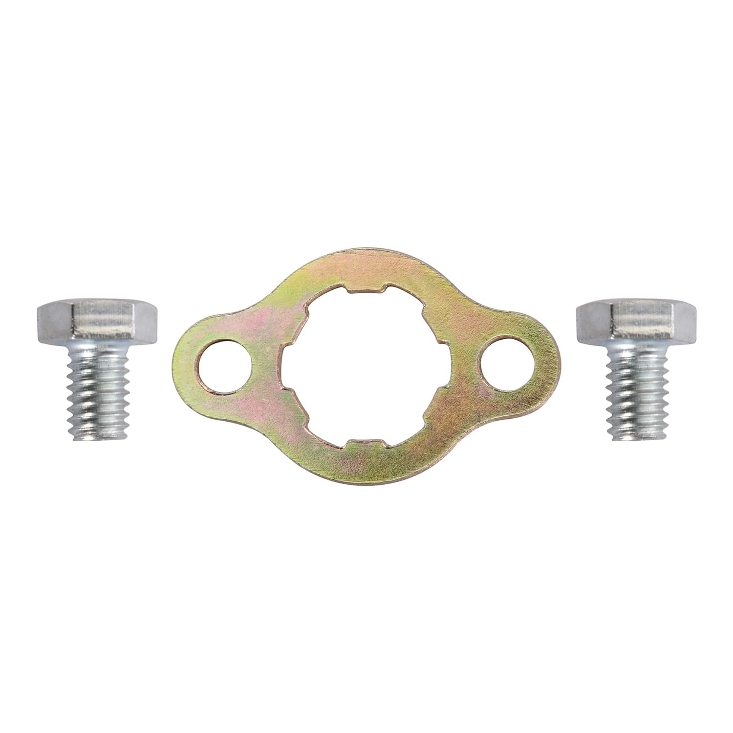 GOOFIT 20mm Engine Sprocket Retainer Plate Sets for 50cc 70cc 90cc 110cc 125cc 150cc Horizontal Engine ATV Dirt Bike Go Kart