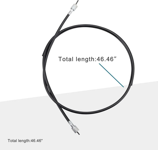 46.46" Speedometer Cable for 150cc–250cc ATV, Scooter, & Go Kart | 10mm Thread - goofitmoto