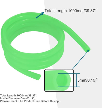 5mm (1/5") Fuel Vent Line Tubing for Carburetor – ATV Dirt Bike Go Kart Pocket Bike - goofitmoto