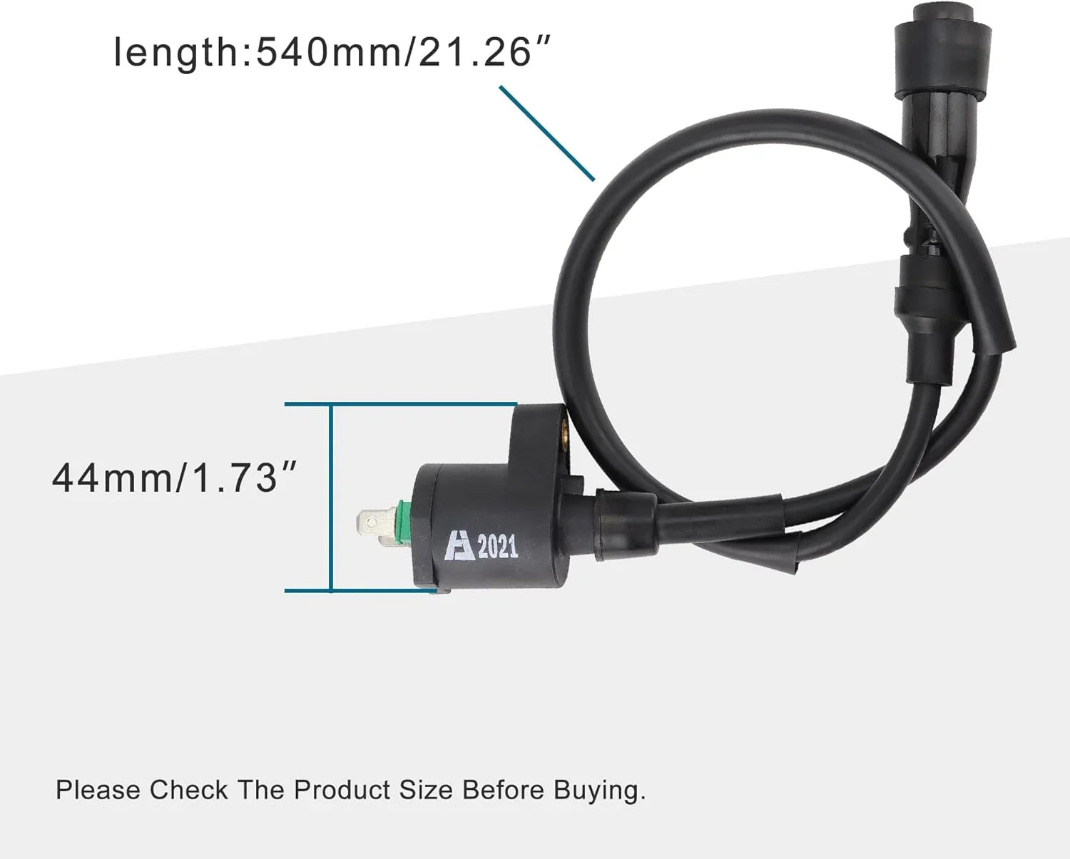 Ignition Coil for Helix CN250 Elite CH250 CF250 Scooter ATV - goofitmoto